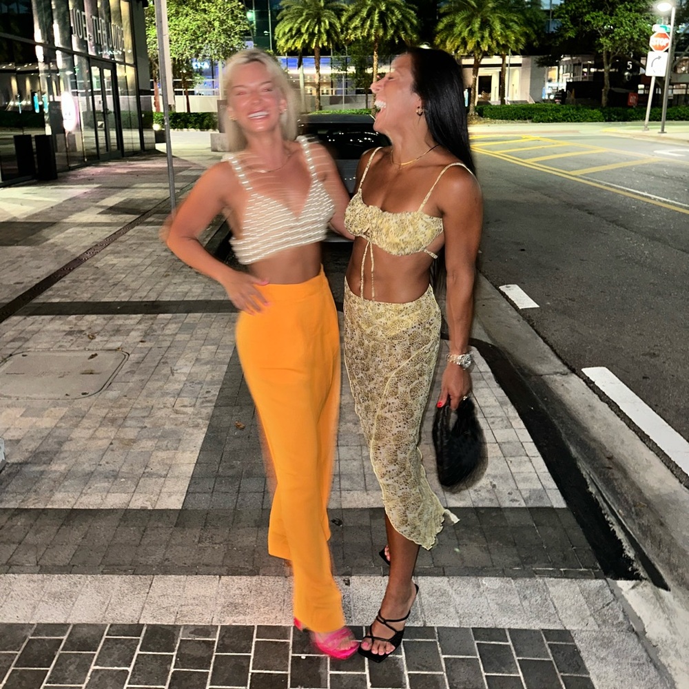 Bellora Bralette and MIDI Skirt set from Camila coehlo collection
